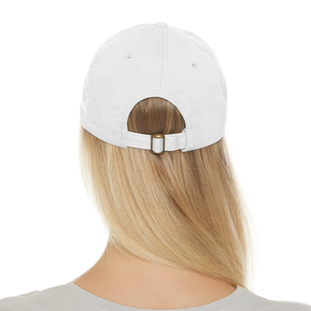 Carolina Sky Leather Patch Hat
